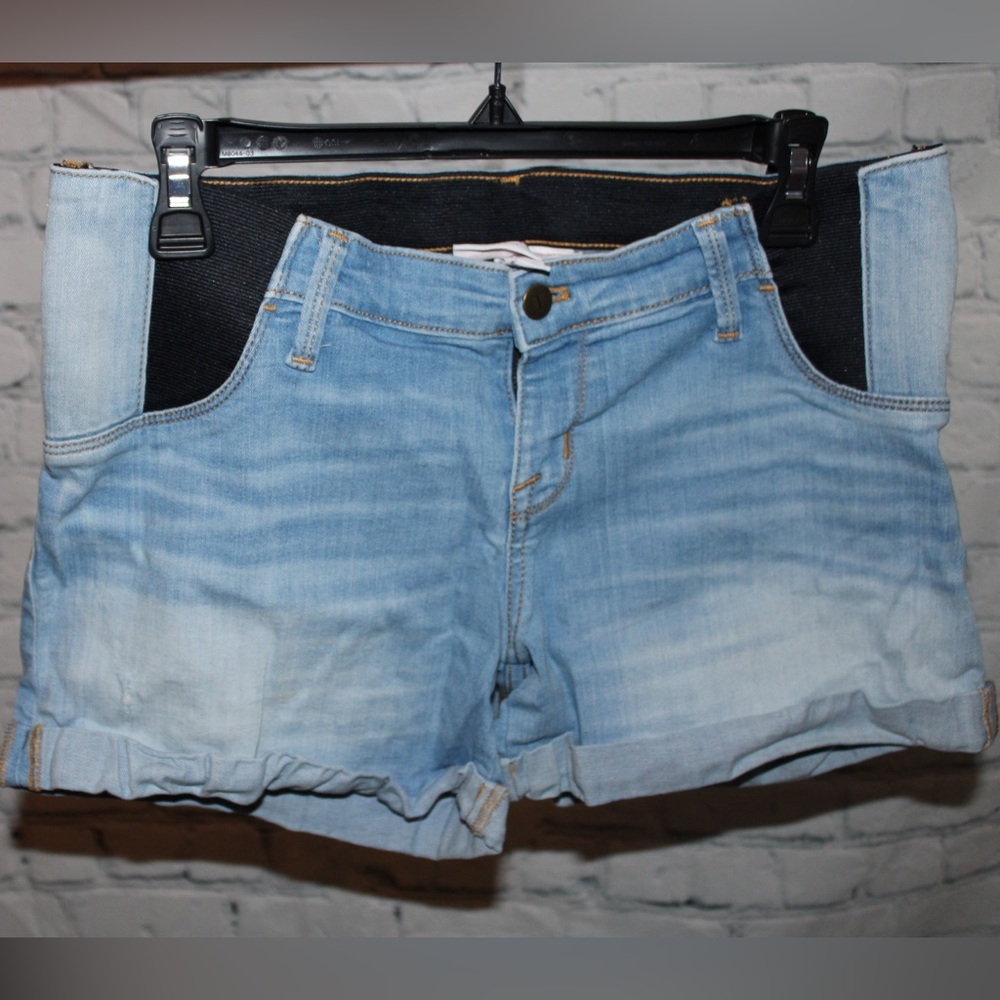 Isabel Maternity Cuff Hem Shorts